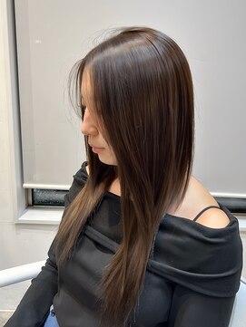 アン(un) カラーで明るくしていきたい/赤み消しブラウンカラー