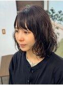 大人ショート/レイヤースタイル/前髪あり/30代40代50代