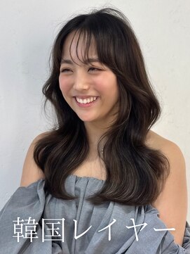 エース 梅田(ace) レイヤーカット/韓国レイヤー/顔周りカット/顔周りレイヤー