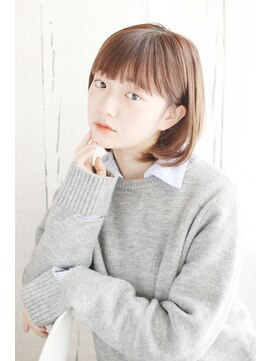 ラピス 銀座blue店(Lapis) 《30代～大人透明感》白髪ぼかしハイライト＋艶カラー