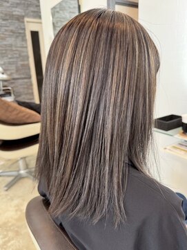 ガーデン 西川田店(garden) 宇都宮ロングレイヤーカットフルカラー髪質改善トリートメント