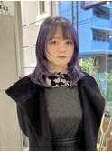 【D'na×古屋】ラベンダーアッシュ×レイヤーカット