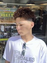 スウェル 船橋店(Swell)&nbsp;MEN’S HAIR/サーフカール/刈り上げセンターパート/船橋