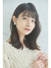 【平日限定◎】カット+透明感カラー+5stepトリートメント￥7900