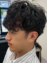 ナム 錦糸町(NAM)&nbsp;MEN’S/リバースセンターパート/ニュアンスパーマ/錦糸町