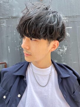 クオル キャスト 神戸三宮(QOL×cast) ニュアンス無造作マッシュ
