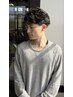 【丸山限定】メンズカット+パーマorカラー+頭皮改善ヘッドスパ→¥15400