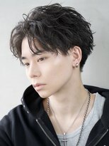エイド 本店(aid)&nbsp;無造作ショートツイストスパイラルパーマアップバング