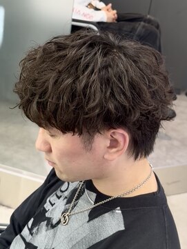 アーバンスタジオトウキョウ 下北沢店(URBAN STUDIO TOKYO) 波巻きシャドウパーマ【下北沢/men's】