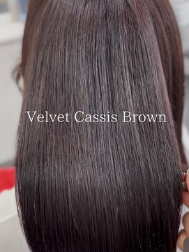 イットミー(it mee) Velvet cassis brown カラー