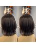 【うるつや髪】大人女性の透明感カラー+扱いやすいカット+美髪トリートメント