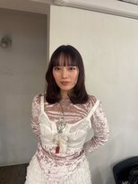 テテ ニコ(tete nico)&nbsp;【大前晴奈】ピンクブラウン×ミディアムレイヤー