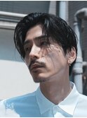 メンズパーマニュアンスパーマ曲がる縮毛矯正センターパート