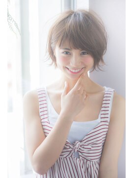 アンアミ オモテサンドウ(Un ami omotesando) 【Un ami】《増永剛大》幅広い世代に人気☆小顔ショートボブ