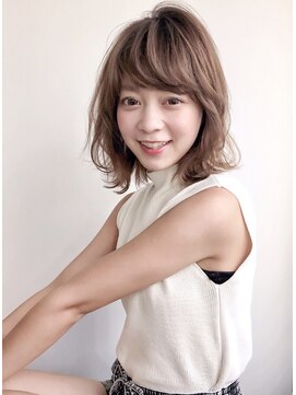 ロビー(LOBBY) 『LOBBY』田野上  ゆるふわフェミニンボブ