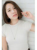 『ROMA』大人 可愛い こなれ感 小顔 ボブ ハニーヘア