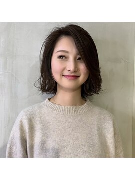 カールム(carlm) 【ｃａｒｌｍ☆上川美幸】ボブ×アッシュブラウン