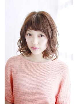 シュシュット(chouchoute) 吉祥寺/美髪デザインカラー無造作カールボブディ丸みショート128