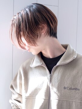 アルバム 銀座(ALBUM GINZA) ショートレイヤートランクスヘアツイストパーマ_ba279872