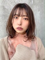 ユアーズ ヘア 恵比寿本店(youres hair)&nbsp;ゆるふわワンカール肩下ボブ☆