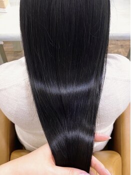 エメ ヘアー(aimer hair)の写真/【晃望台/TSUTAYA隣】潤い溢れるツヤ髪に改善する機能水≪煌水≫でダメージを補修!いきいきと輝くヘアに♪