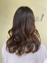 リベラル(liberal)&nbsp;諏訪葵　うる艶髪韓国風ヨシンモリ巻き/シークレットハイライト