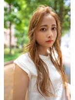 オースティン 流山おおたかの森(AUSTIN)&nbsp;大人かわいい前髪セシルカットココアブラウンフリンジウェーブ