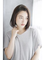 ディディエプラスエヌ(DIDIER +n)&nbsp;20代30代40代　モードの顔した大人ボブ【守山】