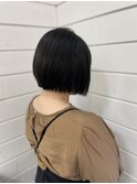 ミニボブ/10代/20代/30代/ナチュラルブラック
