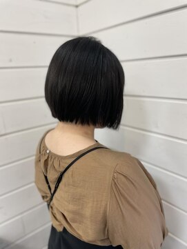 テラス ヘアアンドボタニカル(terrace) ミニボブ/10代/20代/30代/ナチュラルブラック