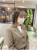 まだまだ人気インナーカラーホワイトグレー◎