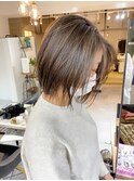 ノンブローでおさまる大人スタイル『Tree hairsalon 』本厚木