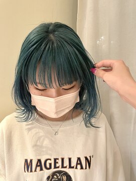 ロロ(ro-ro) 【恵比寿ro-ro】ハイトーン×マットグリーン