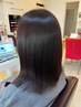 【顔回り縮毛矯正】耳前までの顔回り縮毛矯正+前髪カット￥8000