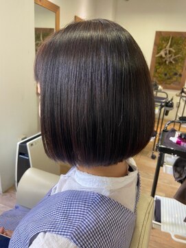 アプシー 南が丘本店(apsee) ぱつっとボブ♪