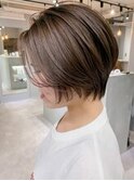 マイナス５歳若返りヘアスタイル☆くびれヘアー/白髪染めも◎