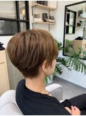 ハイトーンハンサムショート