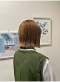 切りっぱなしボブ