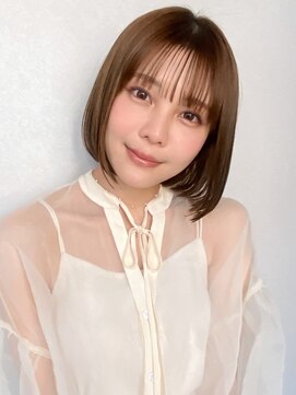 サンド 表参道(sand) 前下がりショートボブ大人可愛い