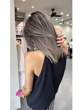 ティティヘアーコーディネート(Titi hair coordinate) コントラスト大人バレイヤージュ