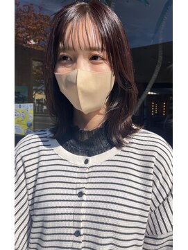 ヘアラウンジ アングゥ(hair lounge ungu) ミディアムレイヤー