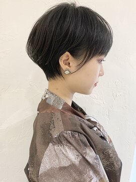 アンド ストーリーズ(&STORIES) ショートボブ髪型30代40代50代前髪あり前髪なし面長丸顔【荒牧】