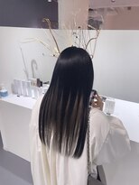 レフ(LEF)&nbsp;ブラック×モカベージュ/インナーカラー/ケアブリーチ