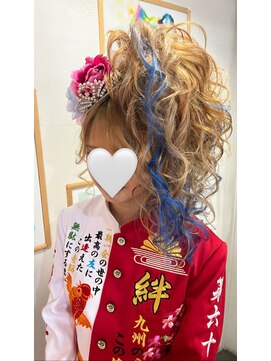 ヘアセットアンドエクステンションショールーム(SHOW ROOM) 盛り髪