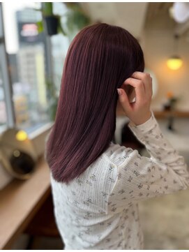 ムニカ 表参道(Munica) 春っぽチェリーブラウン