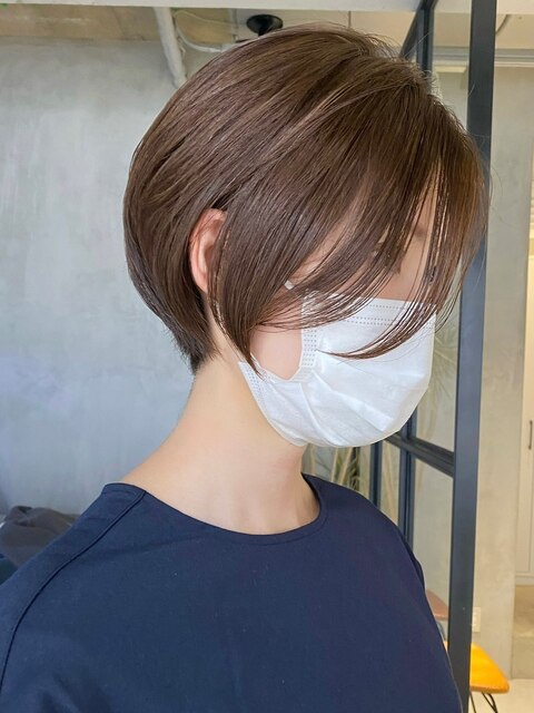 ショートヘアイルミナカラーインナーカラーケアブリーチ髪質改善