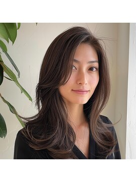 ラニアケア(LANIAKEA) 外国人風かき上げレイヤースタイル！[LANIAKEA]