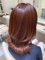 コルソ バイ ケーツー(CORSO by k-two) オレンジブラウン/艶髪/くびれミディ