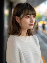 アルトリスト(Altruist Aging×HAIR&SPA)&nbsp;☆オリーブグレーココアベージュ小顔クラゲヘアー/黒髪/髪質改善