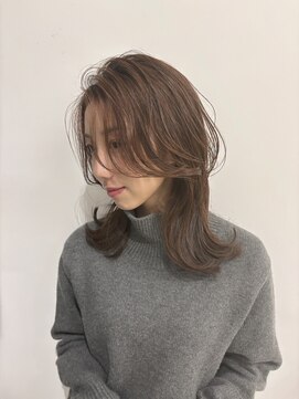 オーロ 千里山店(ORO) 20代30代40代50代ボブルフネビージュ小顔ワンレンショート